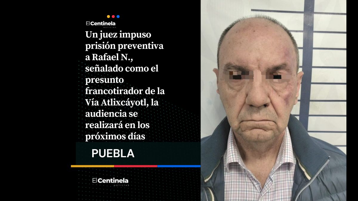 Rafael N se queda en la cárcel, francotirador de la Vía Atlixcáyotl enfrenta cuatro delitos
