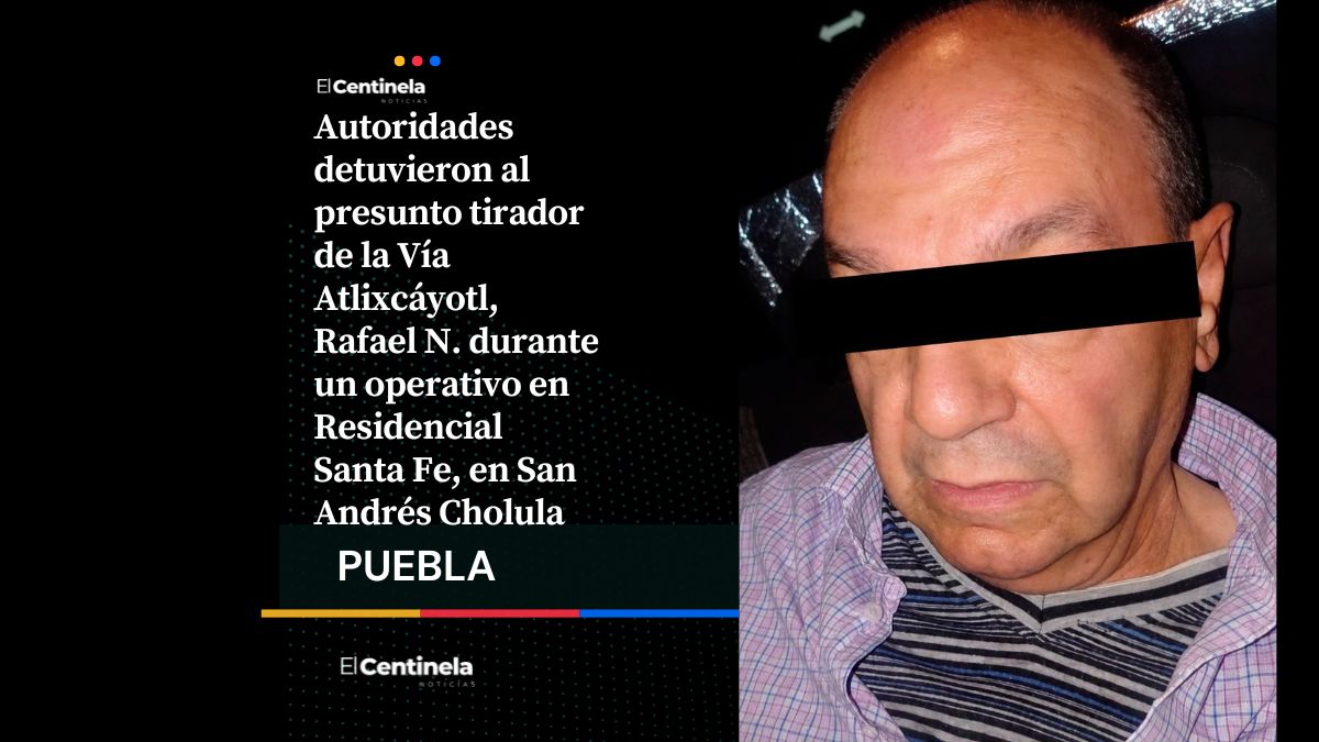 Por fin cayó Rafael N, el tirador de la Atlixcáyotl, en Residencial Santa Fe