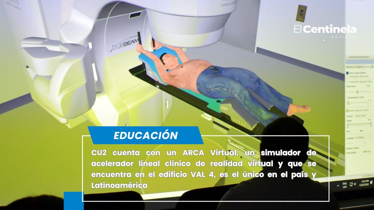 CU2 cuenta con el ARCA Virtual, un simulador de última generación para la enseñanza de la radioterapia