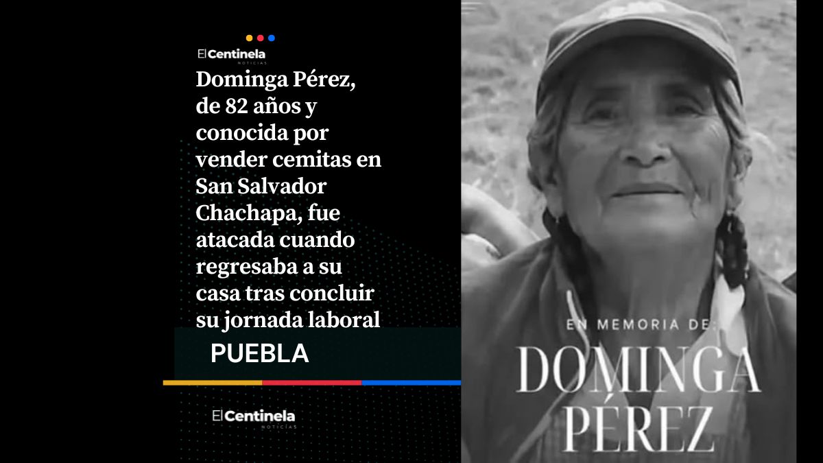 Matan a pedradas a abuelita vendedora de cemitas para robarle 90 pesos en Amozoc
