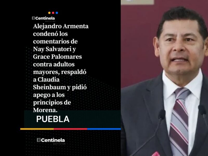 Yo crecí con mi abuelita Cholita, impulso las Casas del Abue: Armenta se pronuncia vs las “odiaviejitos”