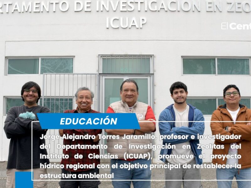 Promueve académico BUAP proyecto hídrico regional
