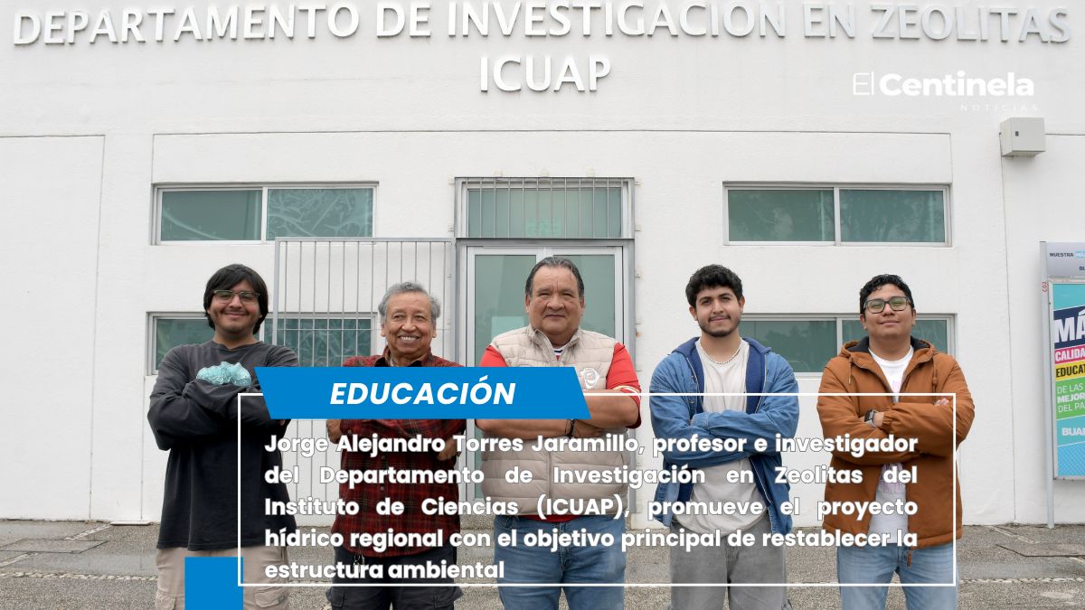 Promueve académico BUAP proyecto hídrico regional