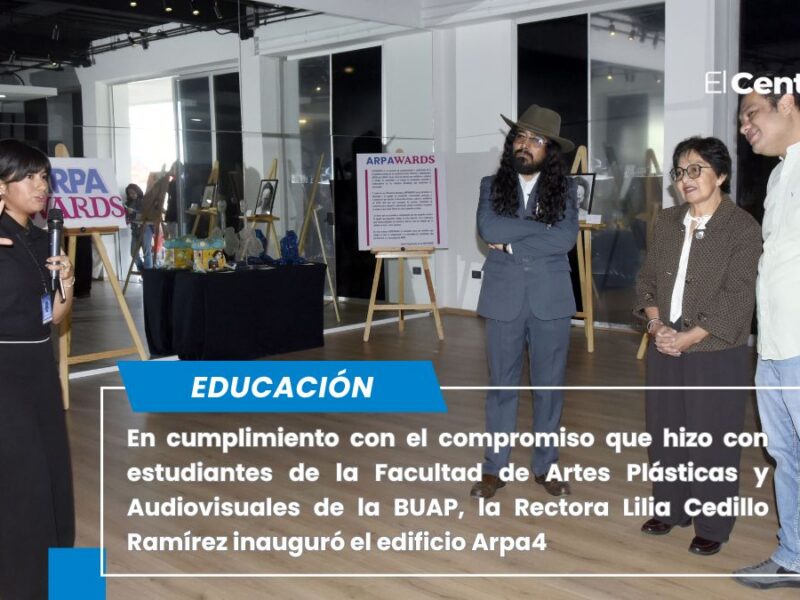 Entrega la Rectora Lilia Cedillo nuevo edificio para ARPA