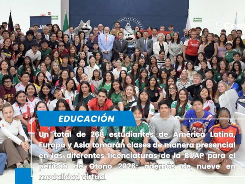 Recibe BUAP a 268 estudiantes de movilidad en Otoño 2026