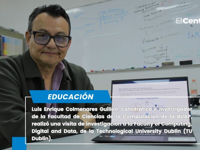 Realiza académico BUAP visita de investigación en Universidad de Irlanda
