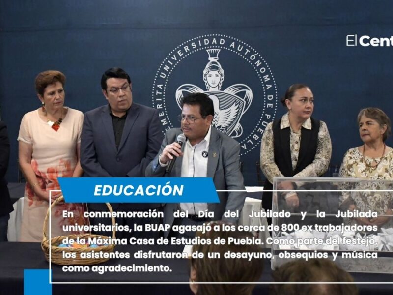Celebra BUAP a jubiladas y jubilados universitarios