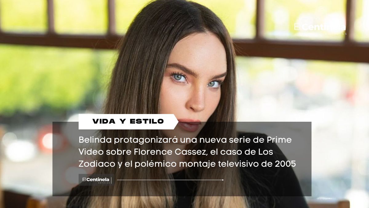 Belinda interpretará a Florence Cassez en nueva serie de Prime Video