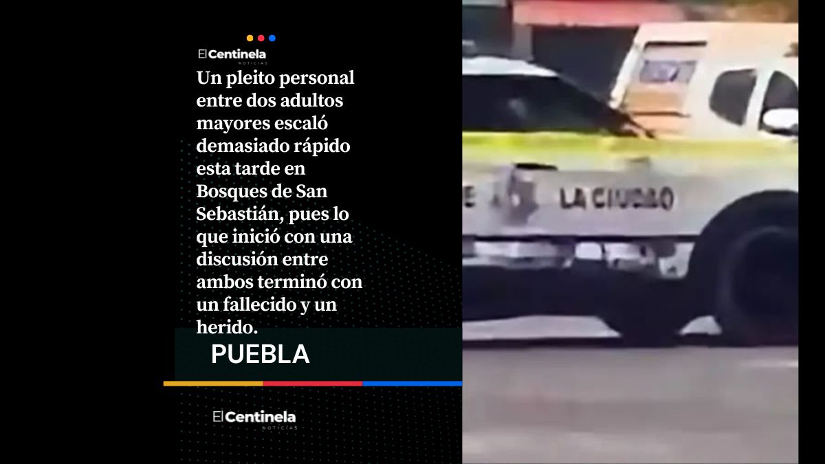 Se salió de control: Riña entre dos abuelitos deja un muerto en Bosques de San Sebastián