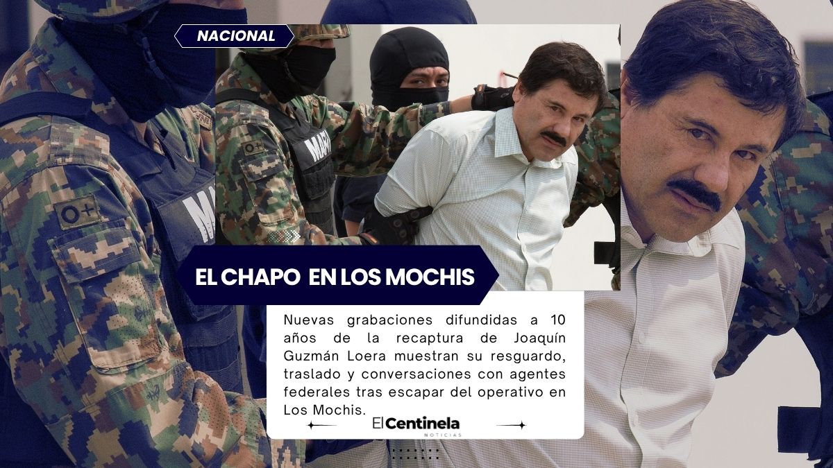 Tres videos inéditos muestran momentos de la captura de ‘El Chapo’ en Los Mochis