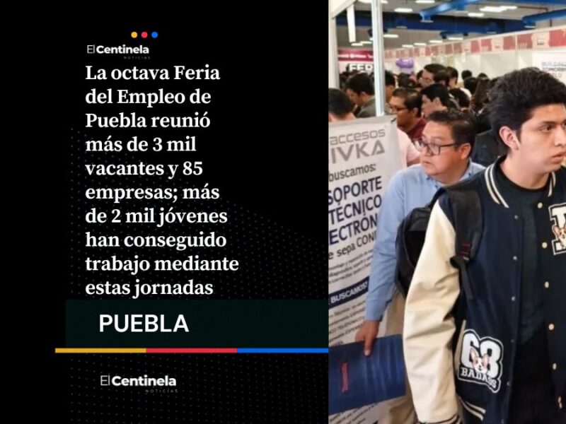 85 empresas ofrecen más de 3 mil empleos en la Feria del Empleo del Ayuntamiento de Puebla