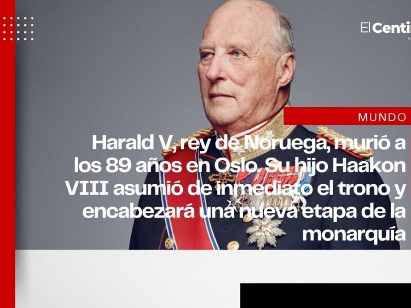Muere Harald V, rey de Noruega, a los 89 años, Haakon VIII asume el trono