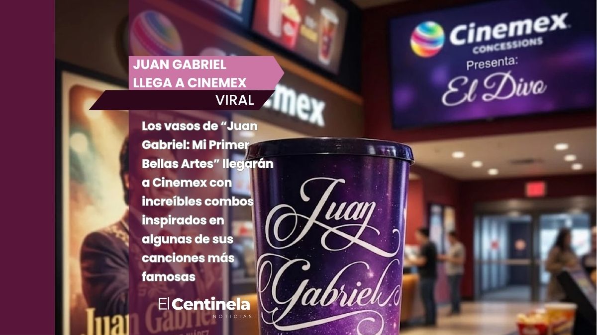 Juan Gabriel llega a Cinemex con vasos coleccionables: precio de los combos “Querida”, “Inolvidable”, “Amor Eterno” y “El Divo”; ¿qué incluyen?
