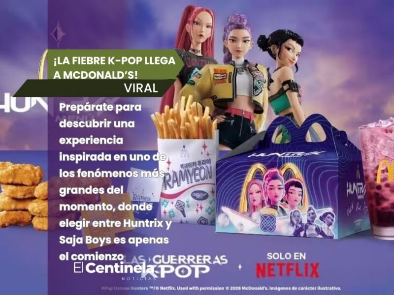 Llega Kpop Demon Hunters a McDonald’s México