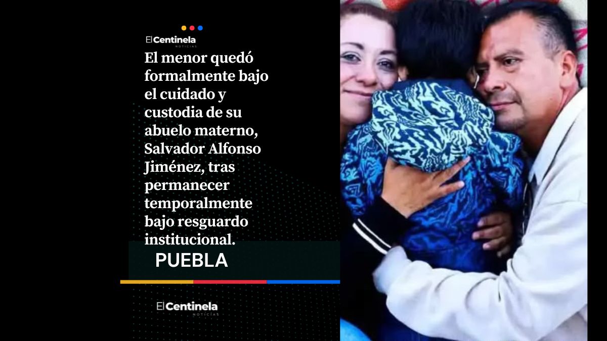 Restituyen con sus abuelos maternos a Salvador, hijo de Karla Valeria, víctima de feminicidio en Aparicio