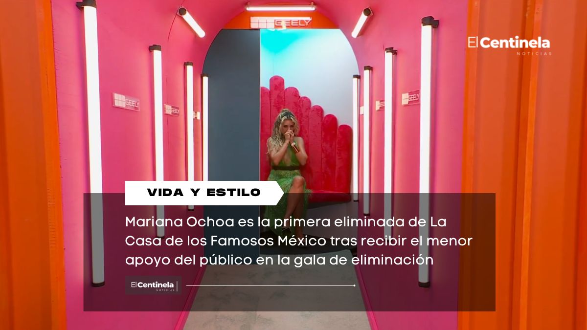 Mariana Ochoa se convierte en la primera eliminada de La Casa de los Famosos México 4