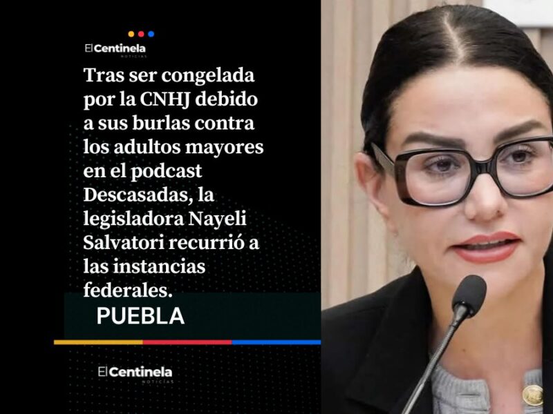 Se aferra al hueso Nay Salvatori: acude al TEPJF para poder ser candidata en 2027