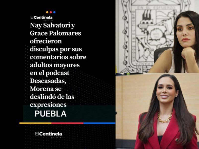 Nay Salvatori y Grace Palomares se disculpan tras polémica por burlas a adultos mayores