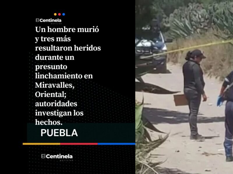 Intentaron robar maquinaria: linchamiento en Oriental deja un muerto y tres heridos