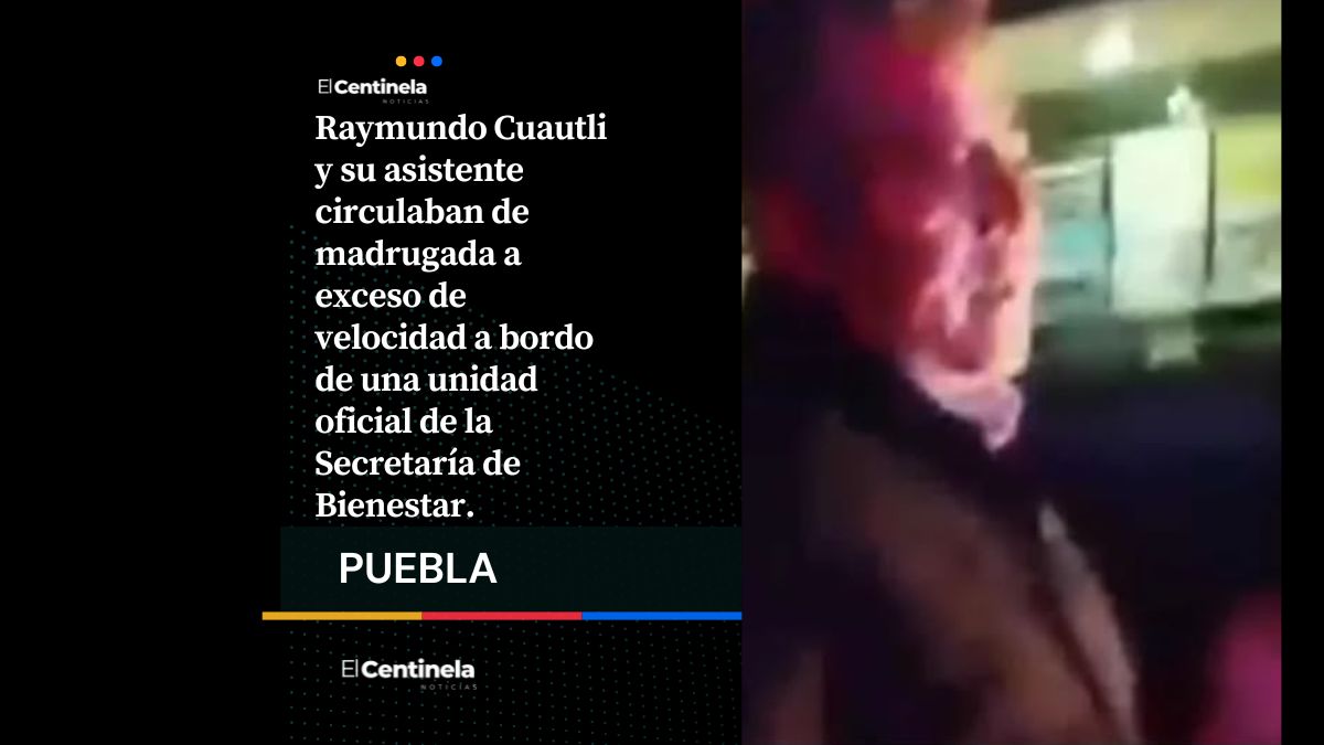 Prepotentazo briago: captan a Ray Cuautli, delegado del Bienestar en Cholula, en estado inconveniente