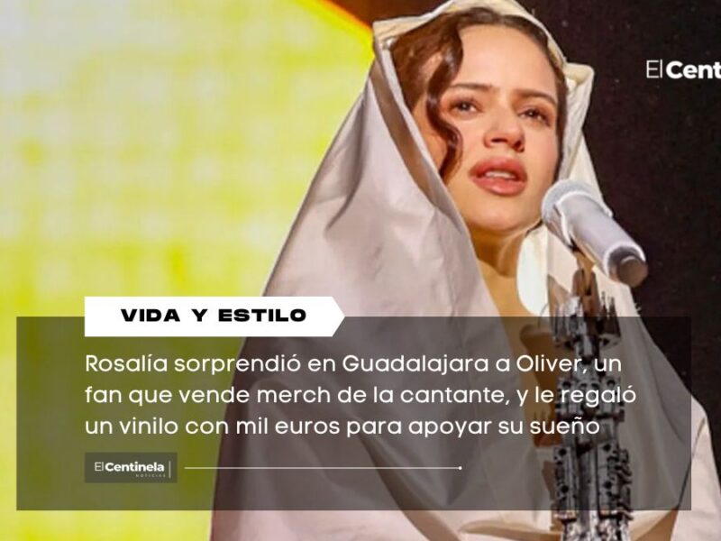 Rosalía sorprende a Oliver con un vinilo y mil euros, un joven trans cuyo sueño es abrir un gimnasio en Guadalajara