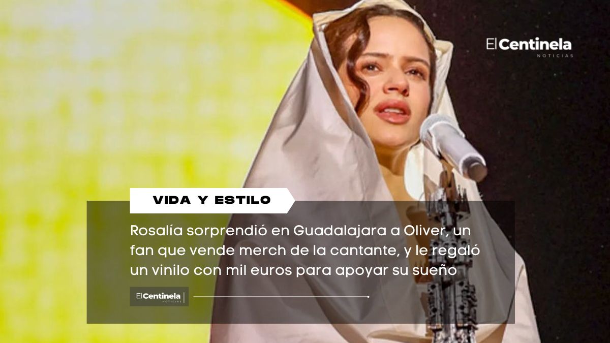 Rosalía sorprende a Oliver con un vinilo y mil euros, un joven trans cuyo sueño es abrir un gimnasio en Guadalajara