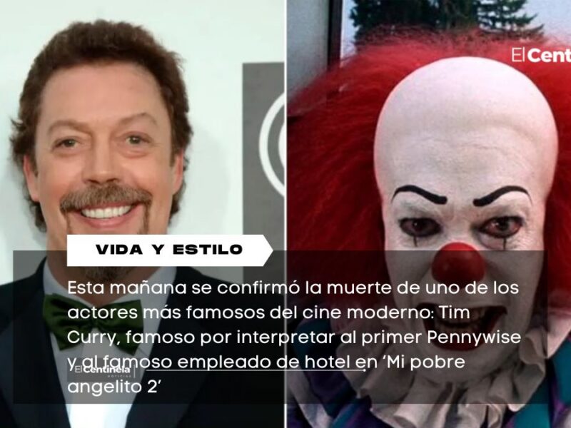Muere Tim Curry, actor de ‘IT’ y ‘Mi pobre angelito’, a los 80 años