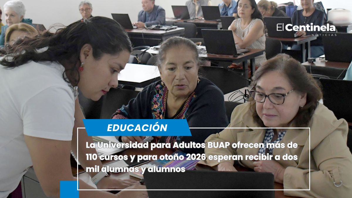 Universidad para Adultos de la BUAP se convierte en un espacio de inclusión y aprendizaje permanente