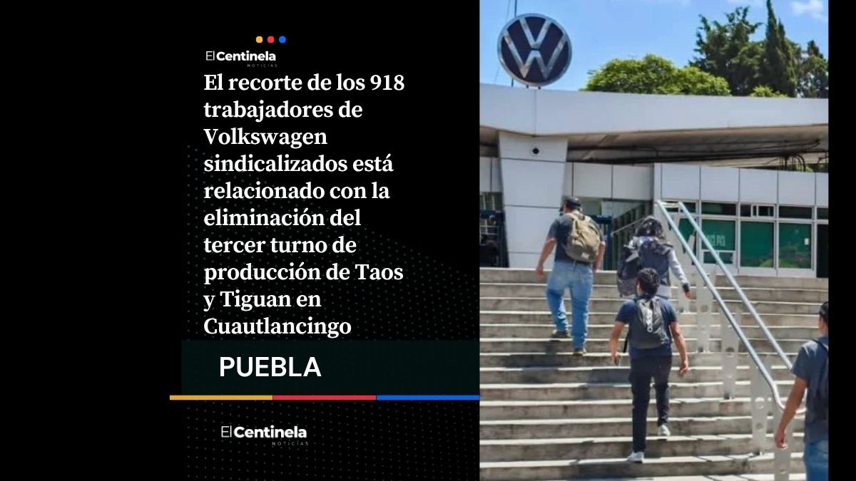 Ejecuta Volkswagen 918 despidos en Puebla sin aval de Tlalpan ni del SITIAVW