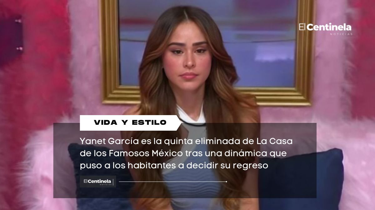 Yanet García es la quinta eliminada de La Casa de los Famosos México 2026