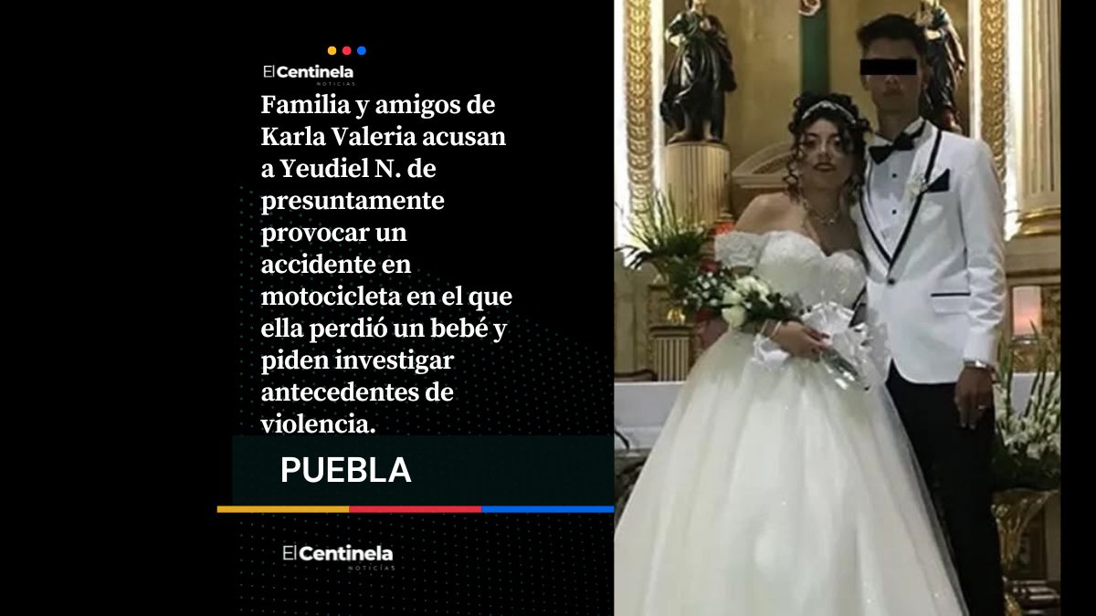 Familiares acusan a Yeudiel de provocar caída en moto que le costó la vida al bebé de Karla Valeria