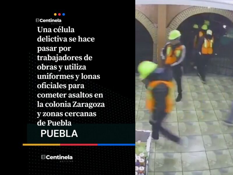 Falsos trabajadores de obras asaltan en la colonia Zaragoza y roban más de 700 mil pesos