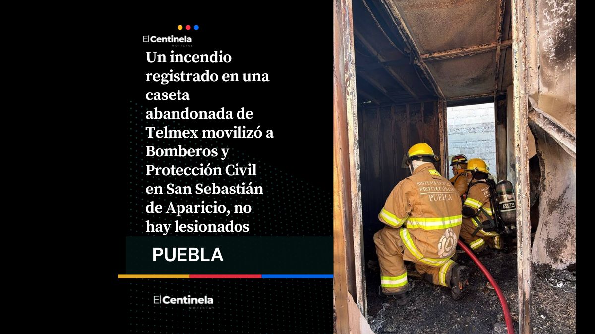 Incendio en caseta abandonada de Telmex desata pánico en San Sebastián de Aparicio