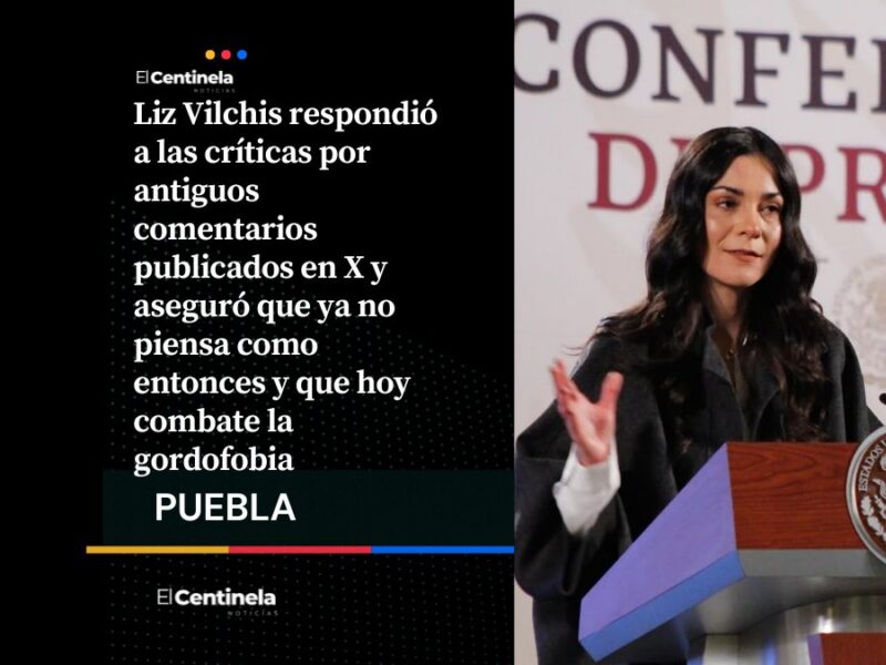Liz Vilchis responde a críticas por antiguos comentarios sobre gordofobia y violencia que compartió en Twitter