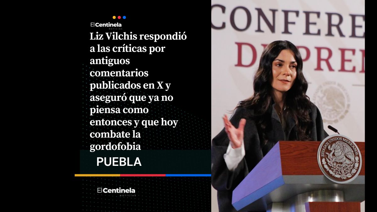 Liz Vilchis responde a críticas por antiguos comentarios sobre gordofobia y violencia que compartió en Twitter