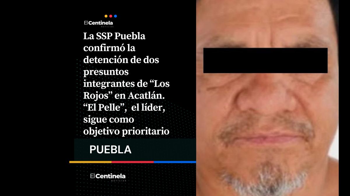 SSP confirma captura de dos presuntos integrantes de “Los Rojos” en Acatlán de Osorio