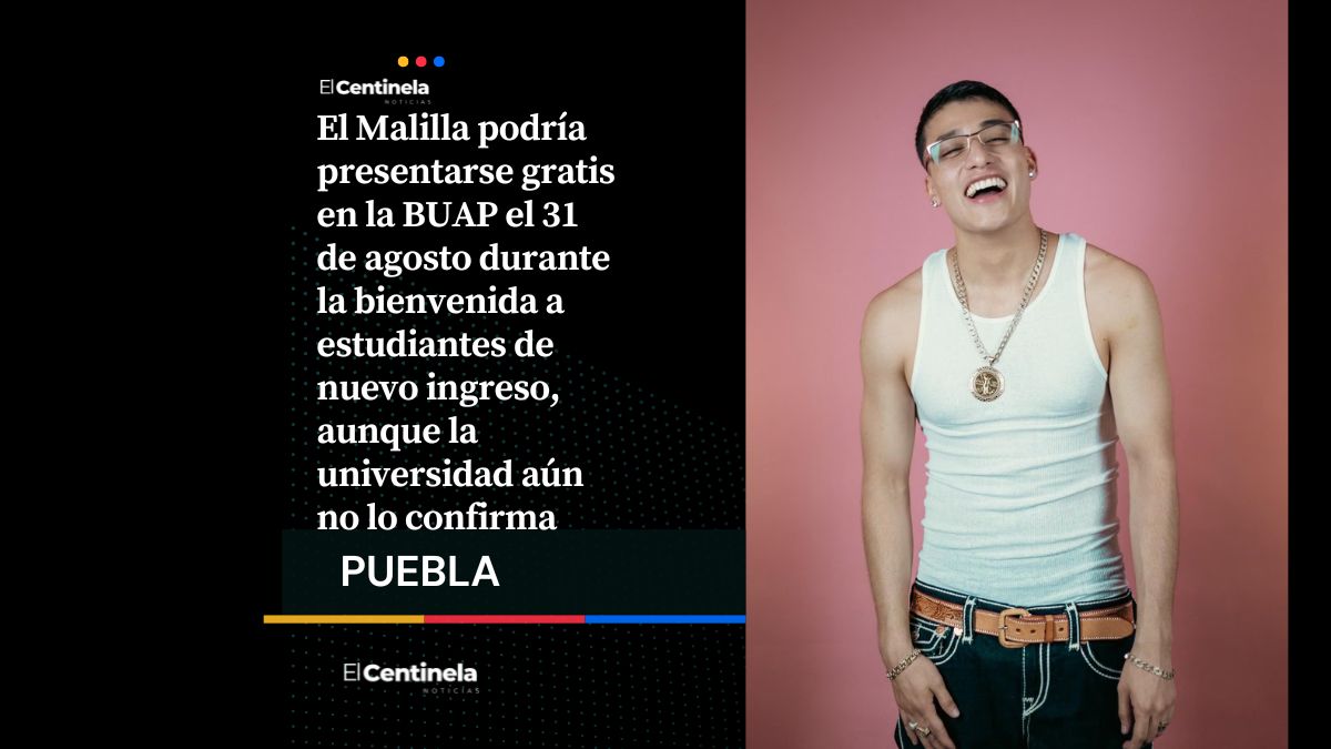 ¿El Malilla dará concierto gratis en la BUAP? Esto se sabe de la presentación estelar