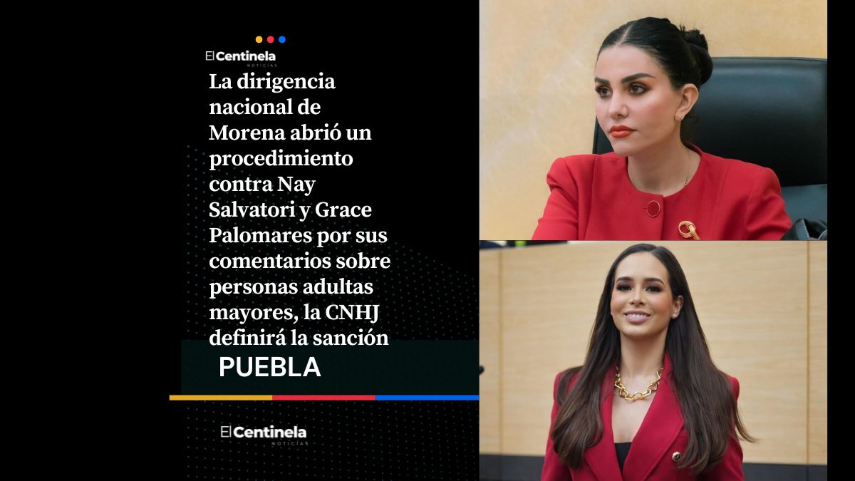 Morena analiza sanciones contra Nay Salvatori y Grace Palomares por comentarios sobre adultos mayores