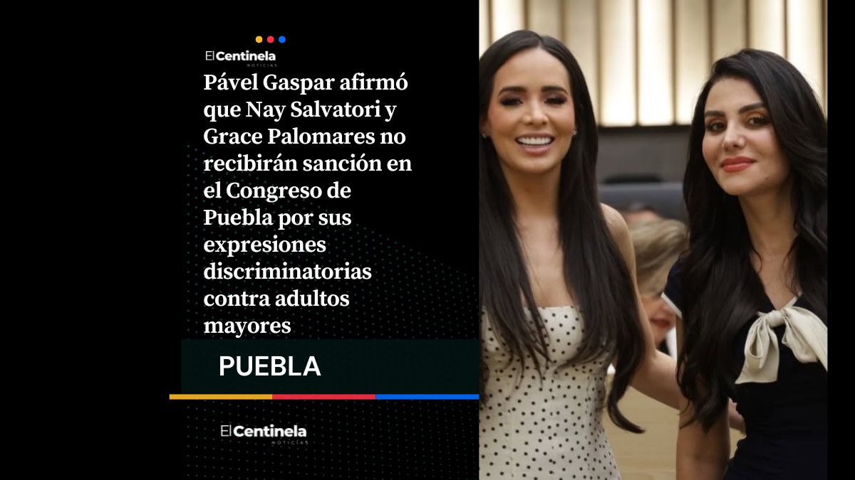 Pável Gaspar descarta sanción contra Nay Salvatori y Grace Palomares en el Congreso de Puebla