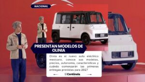 Más de Olinia: modelos, precios, características y fecha de entrega del auto eléctrico mexicano