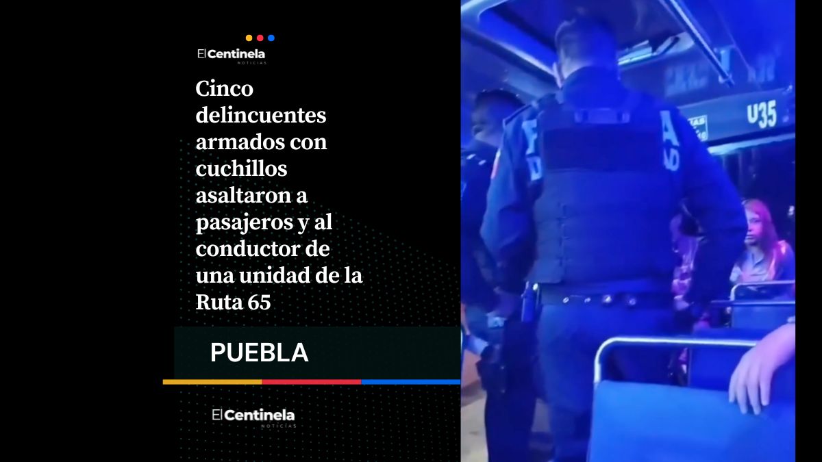 Asalto en la Ruta 65: cinco hombres armados con cuchillos roban y asustan a pasajeros