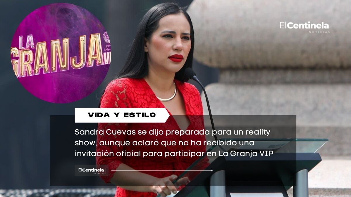 ¿Sandra Cuevas participará en La Granja VIP? La exalcaldesa asegura que está lista para un reality show