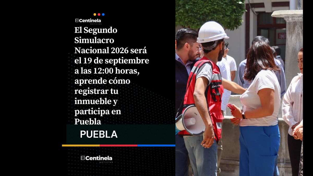 El próximo 19 de septiembre se realizará el segundo Simulacro Nacional 2026, ¡prepárate!