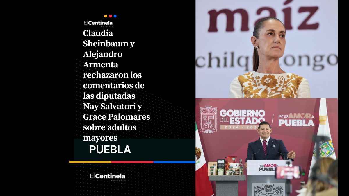 Sheinbaum y Armenta condenan comentarios de Nay Salvatori y Grace Palomares sobre abuelitos