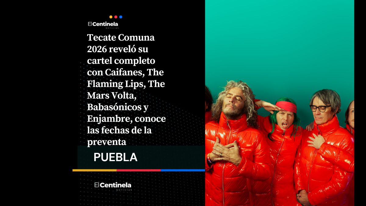 Tecate Comuna 2026 revela su esperado cartel: Caifanes, The Flaming Lips y The Mars Volta encabezan la edición