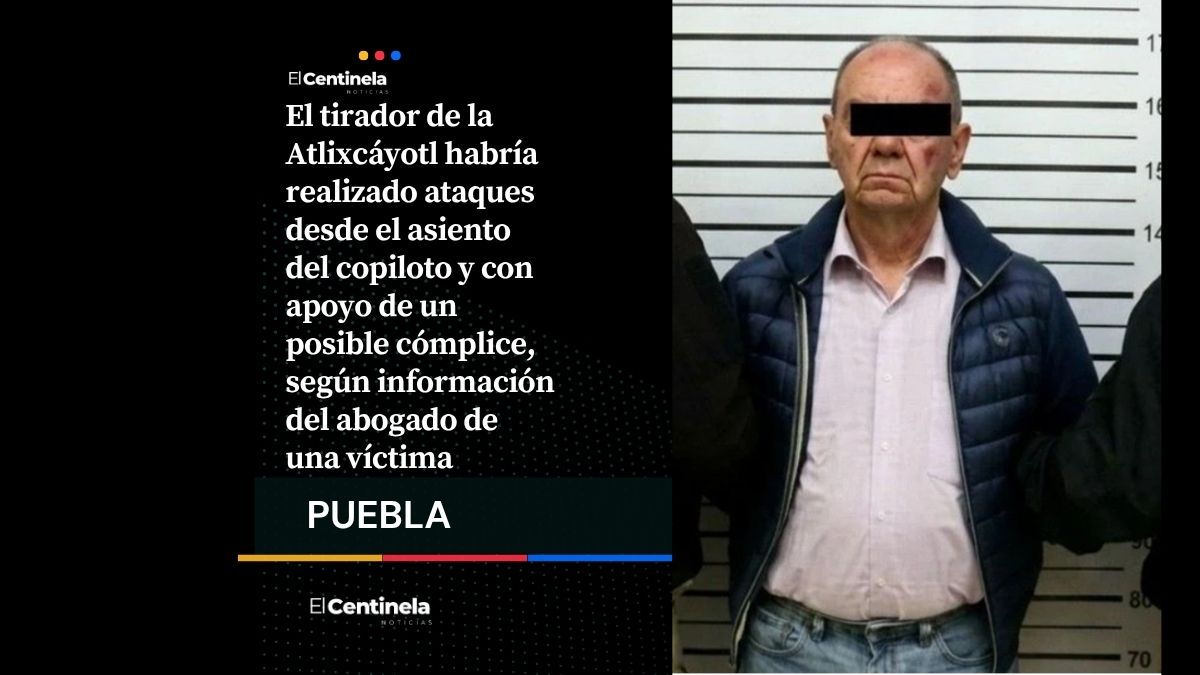 Tirador de la Atlixcáyotl habría actuado con un cómplice, disparaba desde el asiento del copiloto