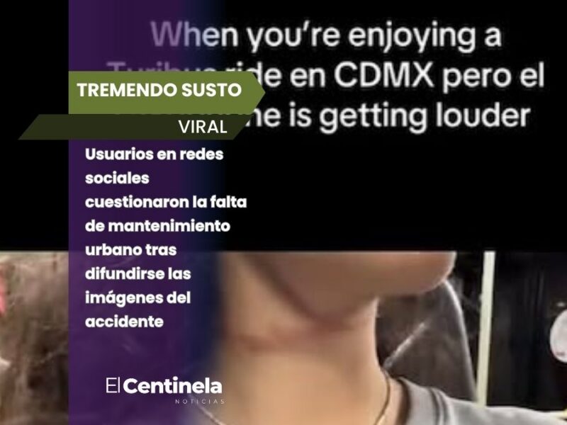 Turista denuncia que casi pierde la vida en turibus de CDMX por un cable: video se vuelve viral