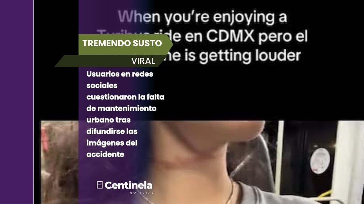 Turista denuncia que casi pierde la vida en turibus de CDMX por un cable: video se vuelve viral