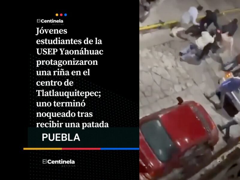 Violenta pelea entre jóvenes estudiantes de la USEP causa polémica en Tlatlauquitepec