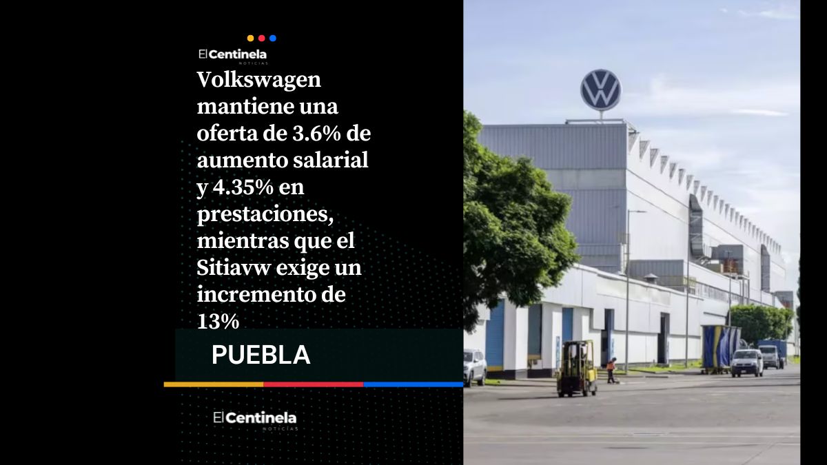Volkswagen mantiene oferta salarial de 3.6% al Sitiavw tras seis días de negociación
